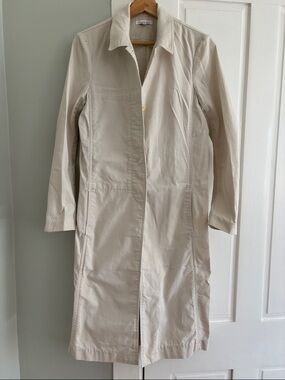 Katayone Adeli - Women's Light Beige Trench Coat